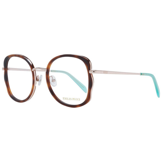 Emilio Pucci Brown Women Glasses Frame