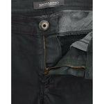 Ermanno Scervino Green Slim Jeans Denim Pants Straight Leg Stretch SIG12470-1
