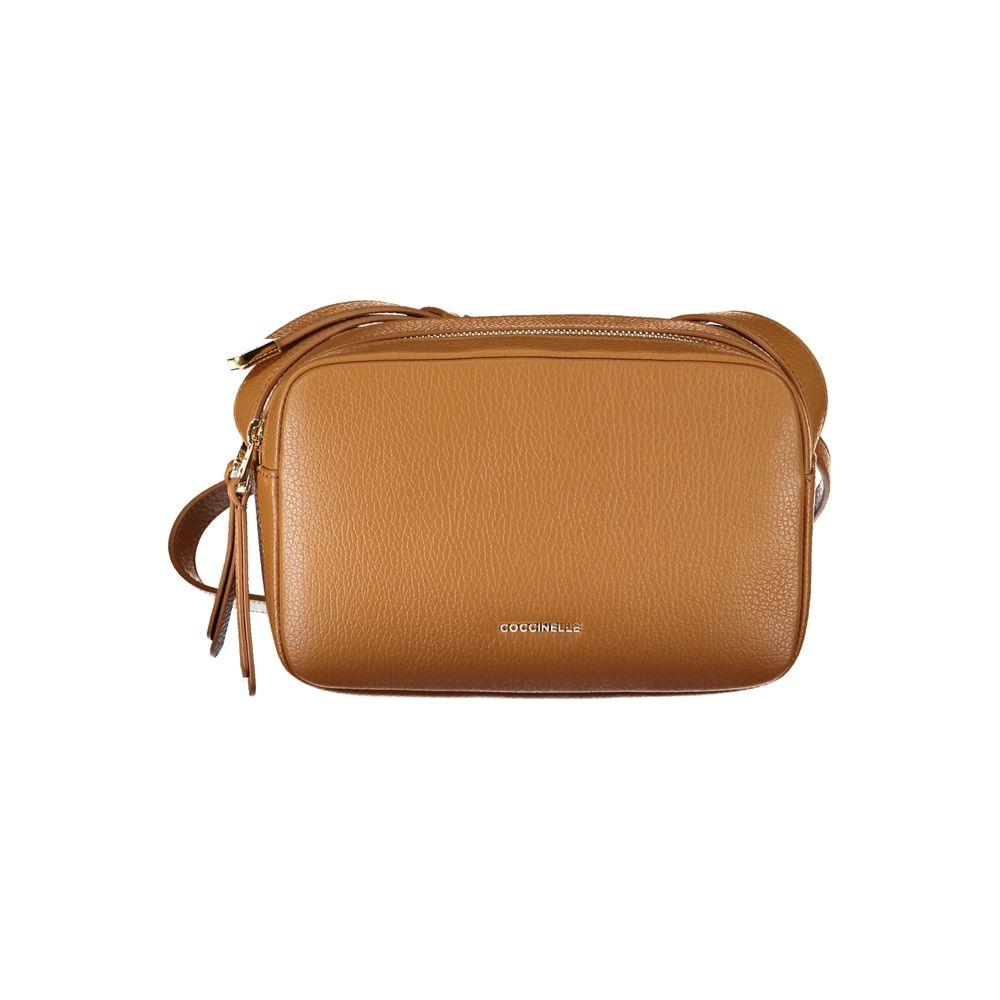 Coccinelle Brown Leather Handbag Coccinelle Sienna