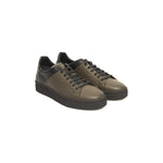 Cerruti 1881 Green Cowhide Men Sneaker CE-24450-EU42/US9