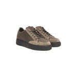 Cerruti 1881 Beige Leather Men Sneaker CE18-24448-EU44/US11-FBB-280
