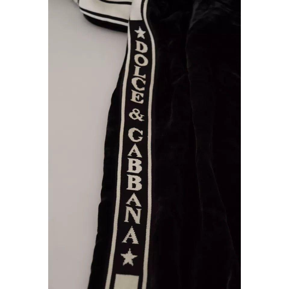 Dolce & Gabbana Black Jogger Jogging Trouser Cotton Pants Dolce & Gabbana Black