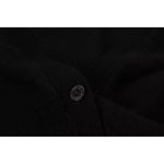 Dolce & Gabbana Black Wool Knit Button Down Cardigan Sweater TSH7472-42