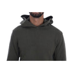 Daniele Alessandrini Green Pullover Hodded Cotton Sweater