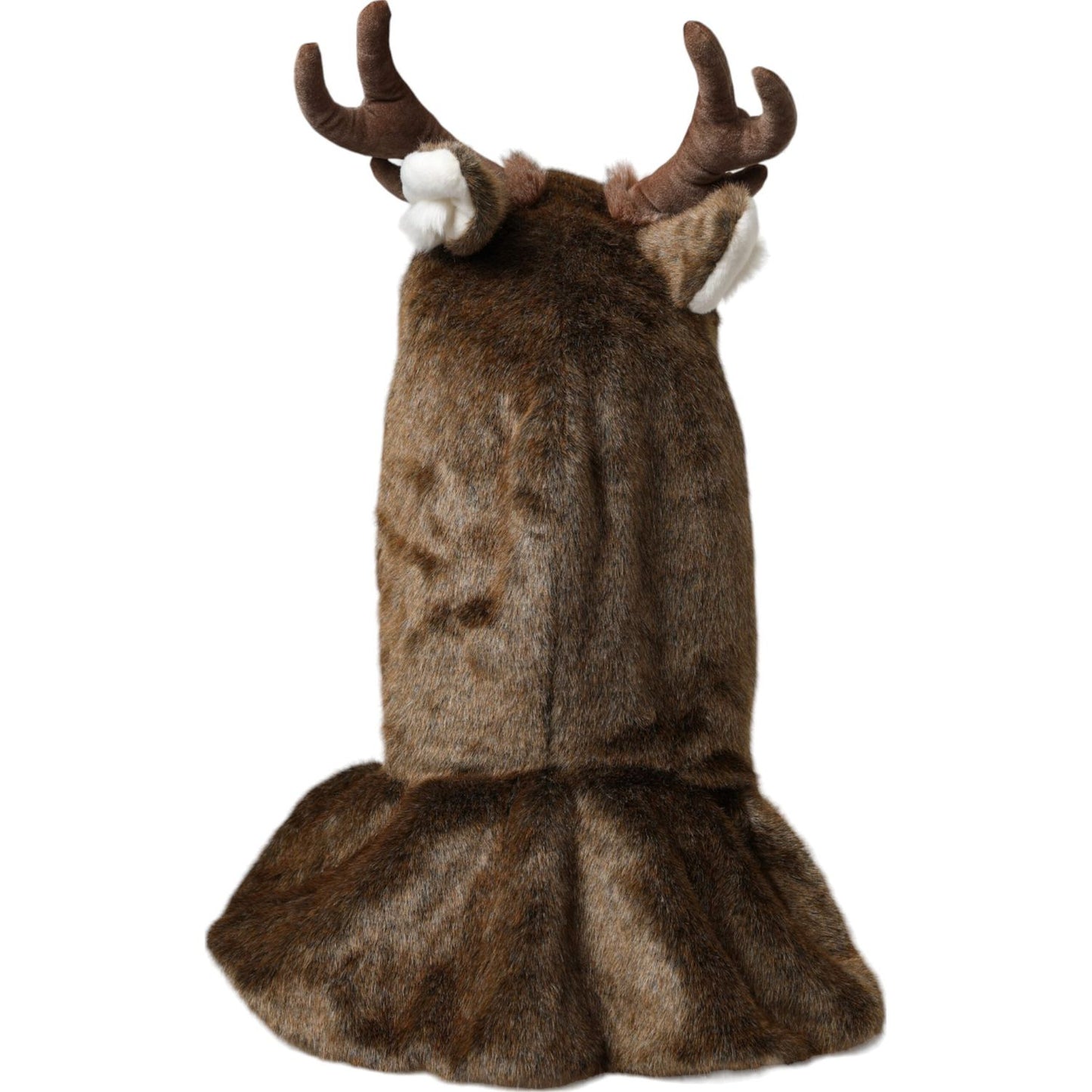 Dolce & Gabbana Brown Deer Faux Fur Whole Head Hat Dolce & Gabbana Dark Slate Gray