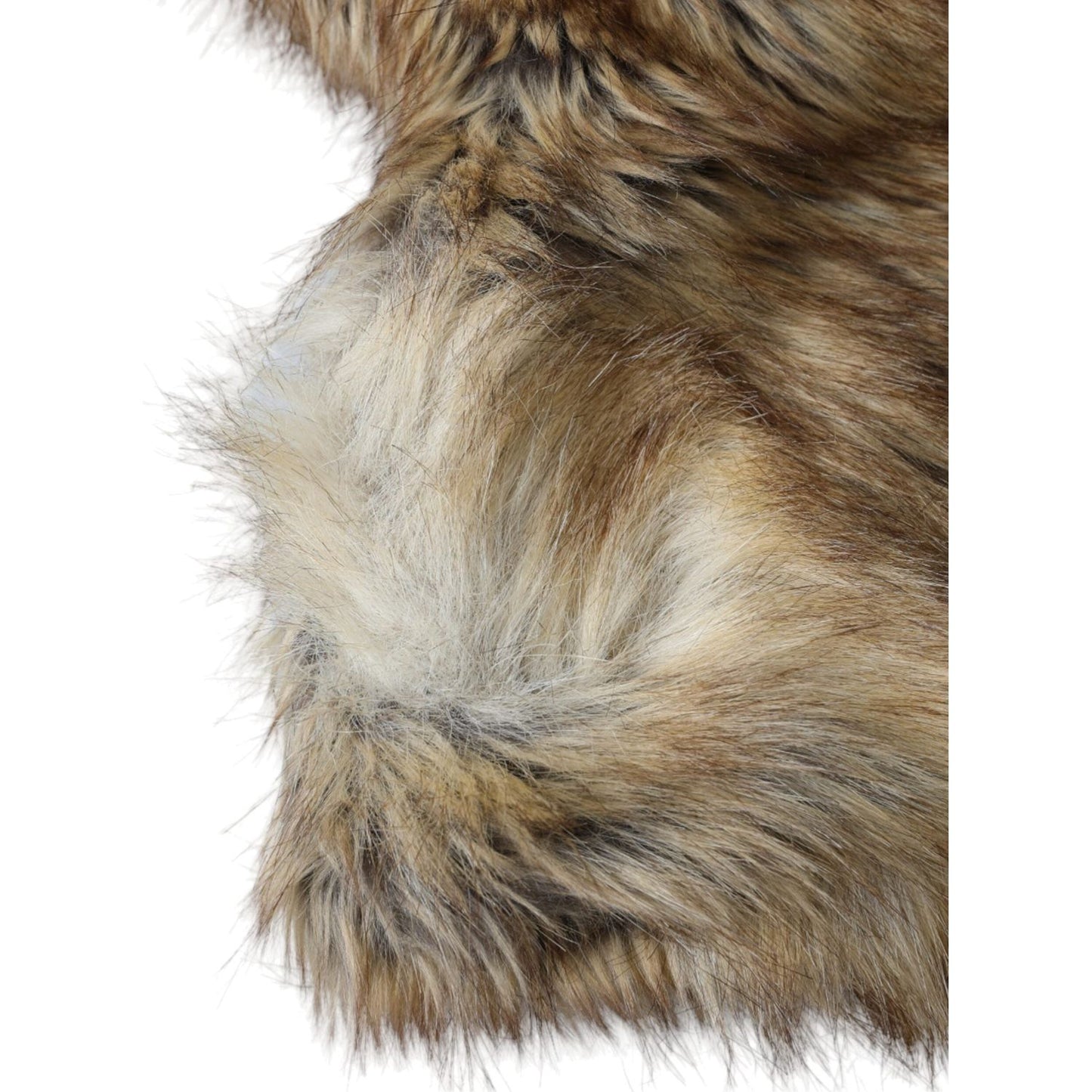 Dolce & Gabbana Brown Owl Faux Fur Whole Head Cap Hat Dolce & Gabbana Dim Gray