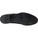 Dolce & Gabbana Black Patent Leather Derby Formal Dress Shoes MV5780-42