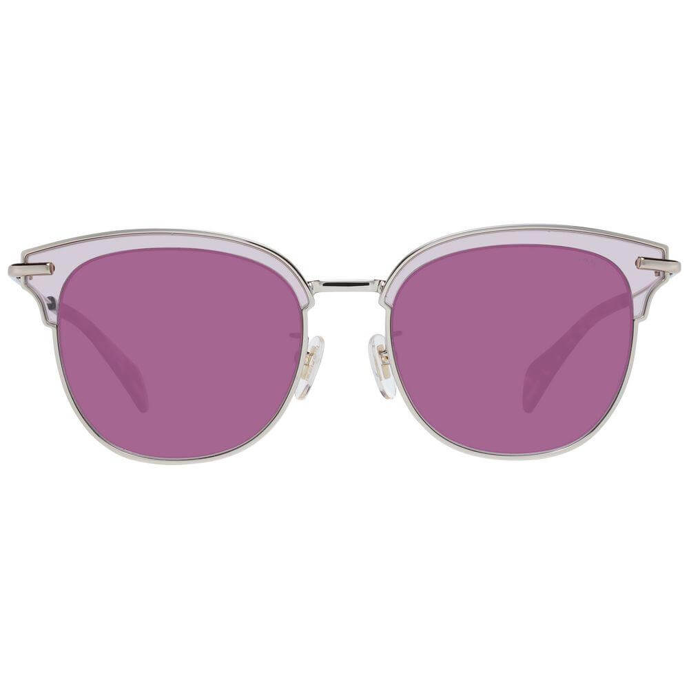 Police Burgundy Women Sunglasses with gradient butterfly lenses and metal-plastic frame, 100% UVA & UVB protection.