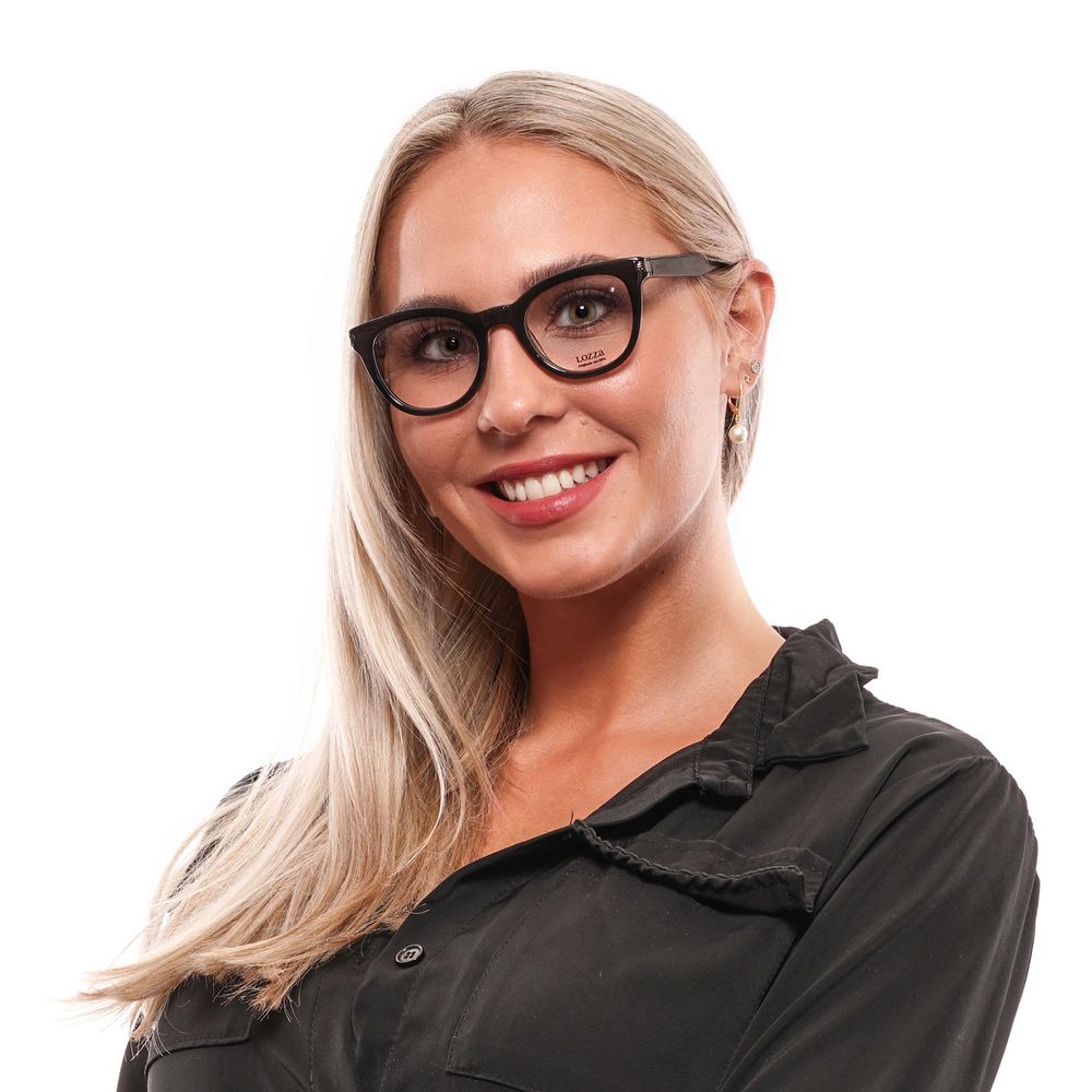 Lozza Black Plastic Glasses (Frames)