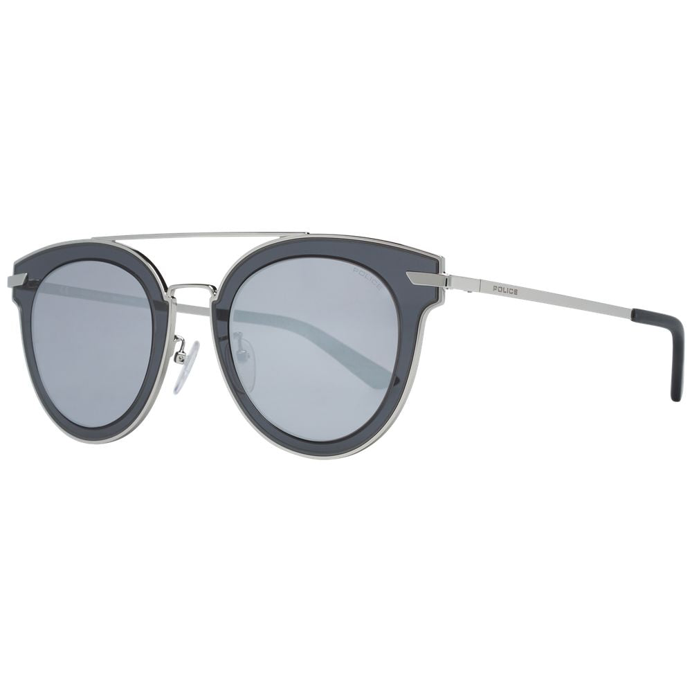 Police Silver Men Sunglass