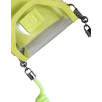 Dolce & Gabbana Yellow Green Plastic DG Logo Neck Strap Cardholder Wallet BAG1501