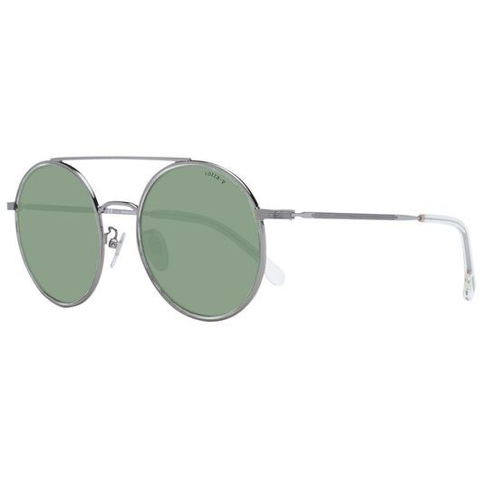 Lozza Gray Metal Sunglasses