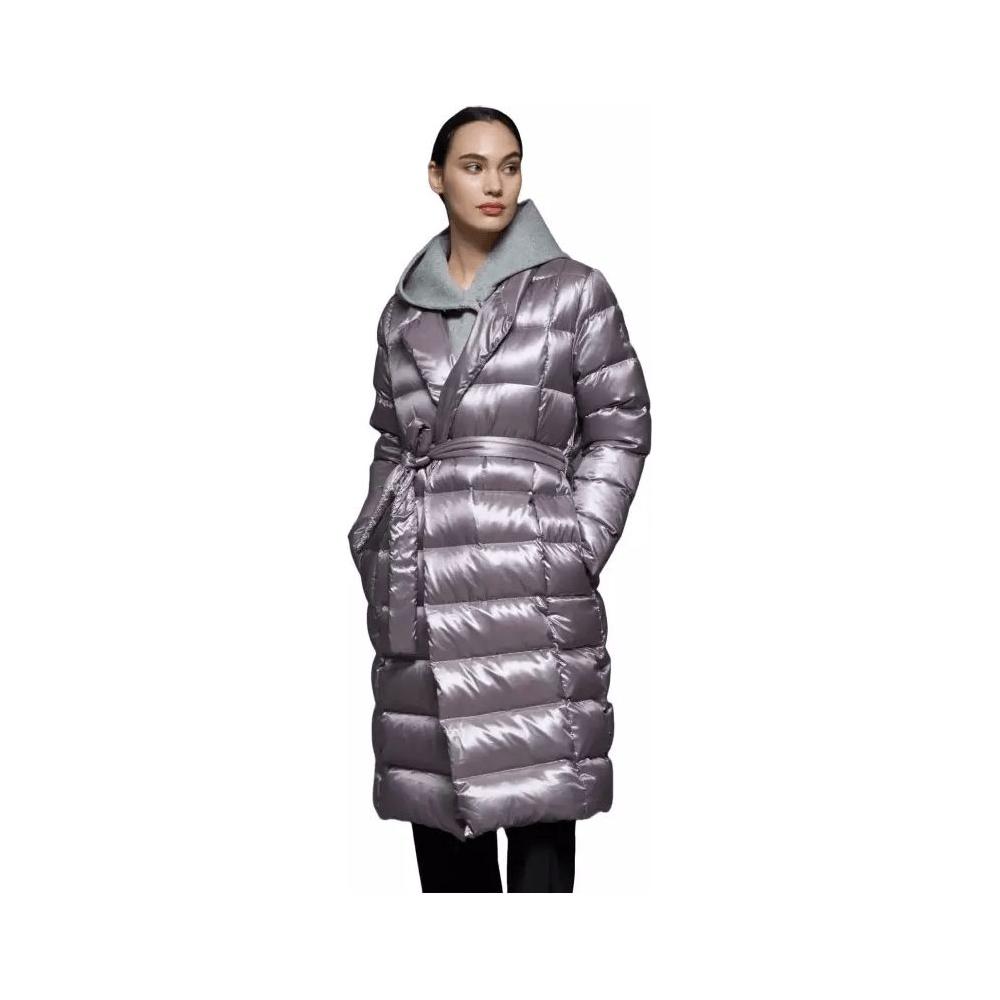 People Of Shibuya Gray Polyester Jackets & Coat PE-13585-IT42|M