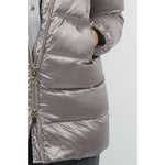 People Of Shibuya Gray Polyester Jackets & Coat PE-13587-IT42|M