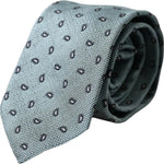 Dolce & Gabbana Green 100% Silk Patterned Adjustable Men Tie KRA3327