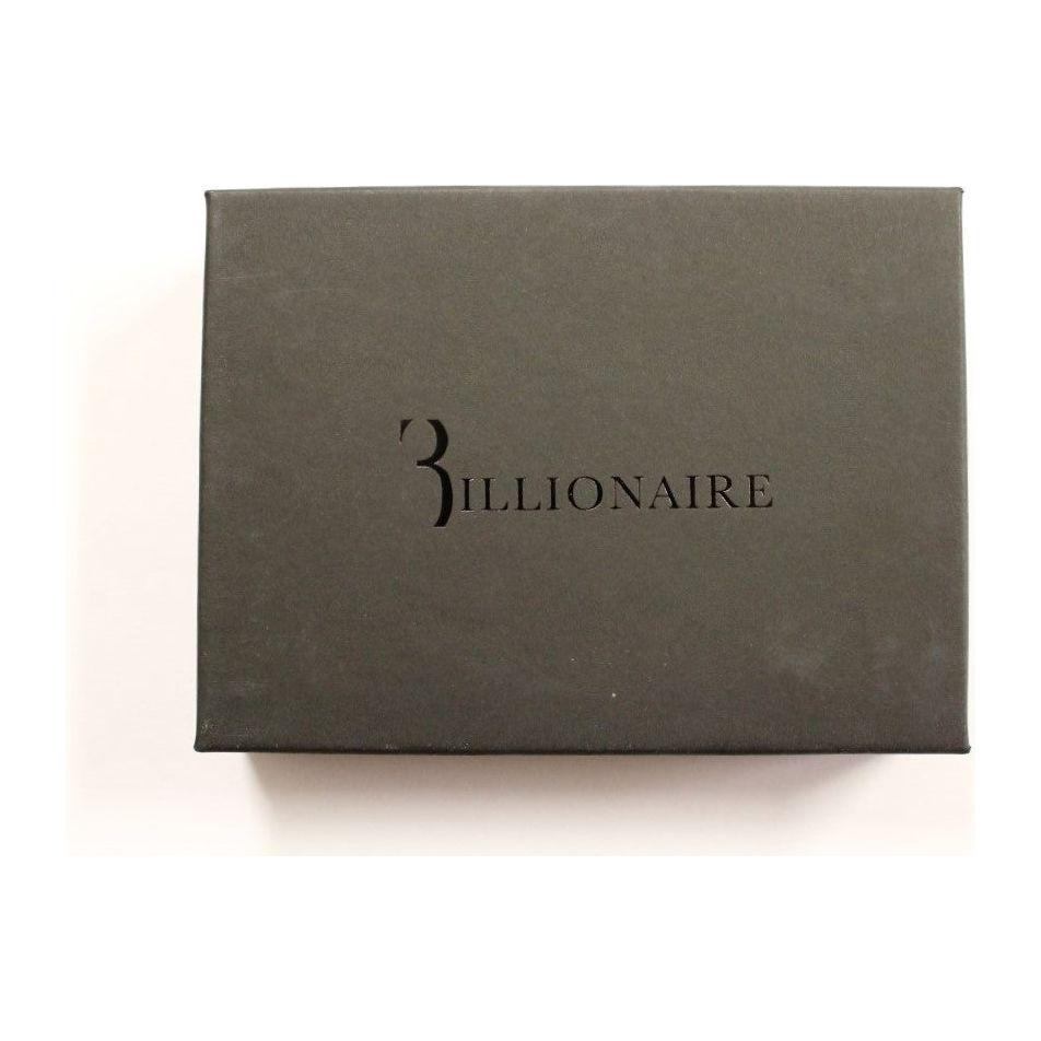 Billionaire Italian Couture Brown Leather Cardholder Wallet Wallet