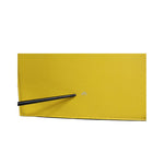 MSGM Yellow Leather Logo Crossbody Sling Shoulder Bag BAG1577