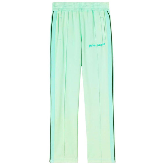 Palm Angels Green Nylon Men Pant