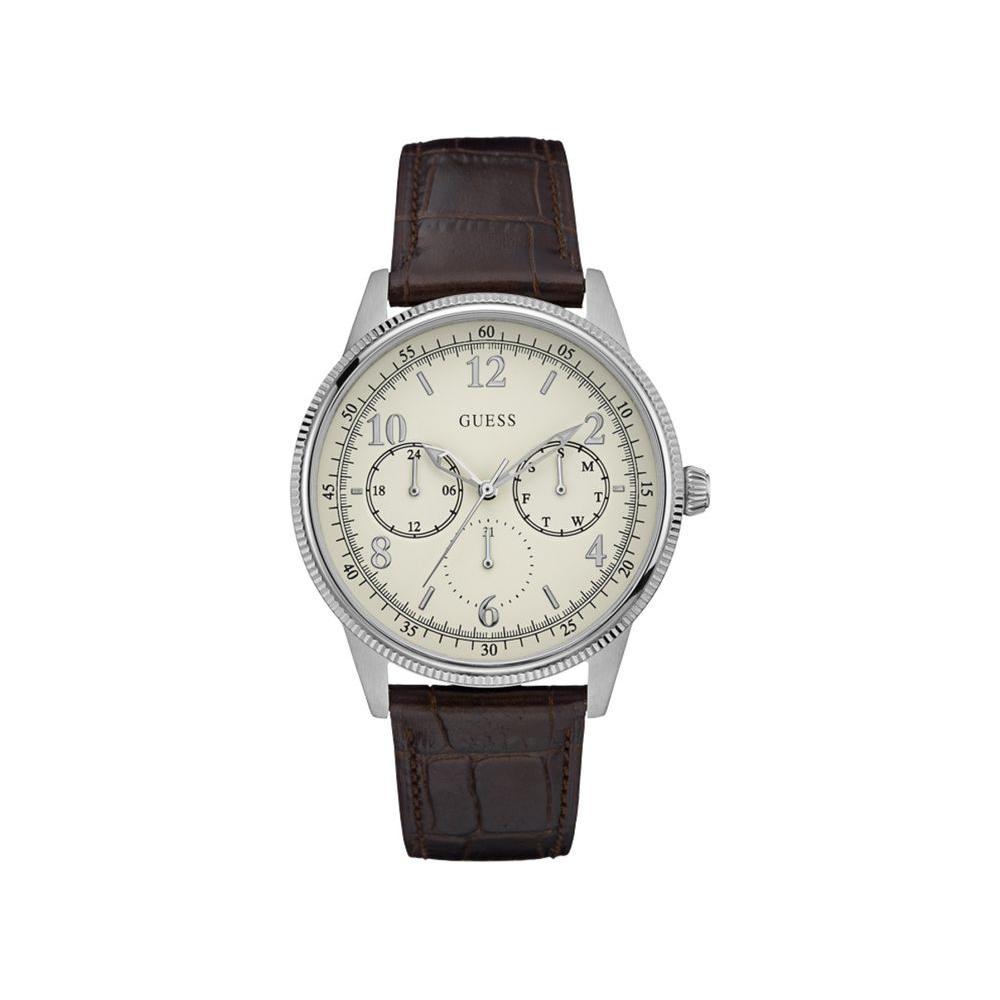 Guess Brown Polyethylene Watch Guess Gray