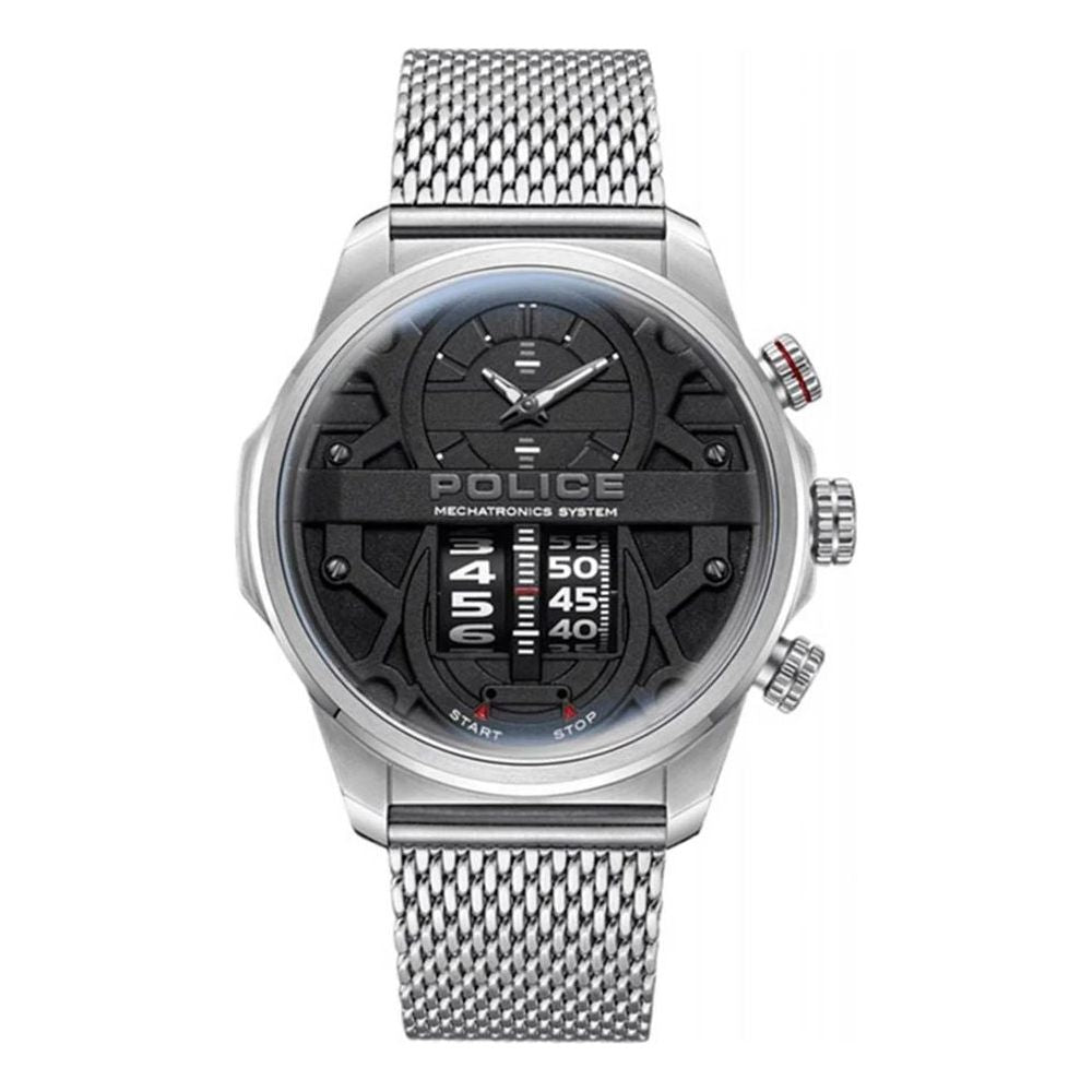 Police Gray Stainless Steel Watch Police Dark Slate Gray