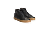 Roberto Pepe Luxury Black Calfskin Men Sneaker RO-24747-EU41/US8