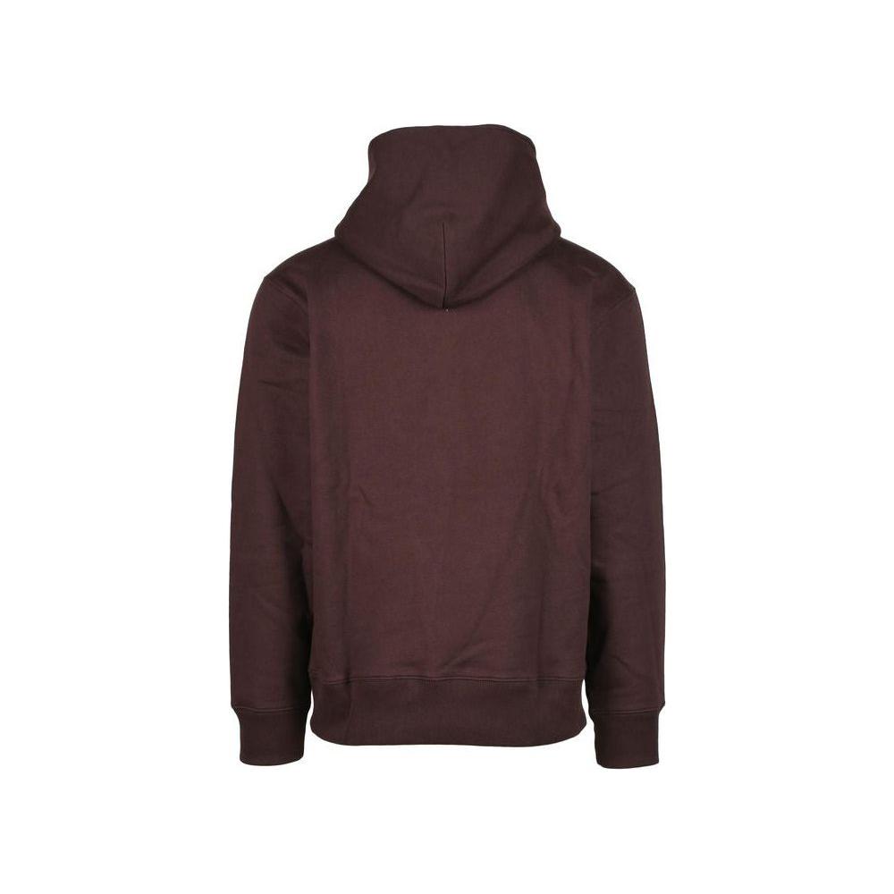 Adidas Brown Cotton Sweater Adidas Dark Slate Gray