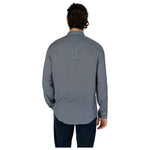 Armani Exchange Gray Viscose Shirt AR-13323400136-IT44 | S