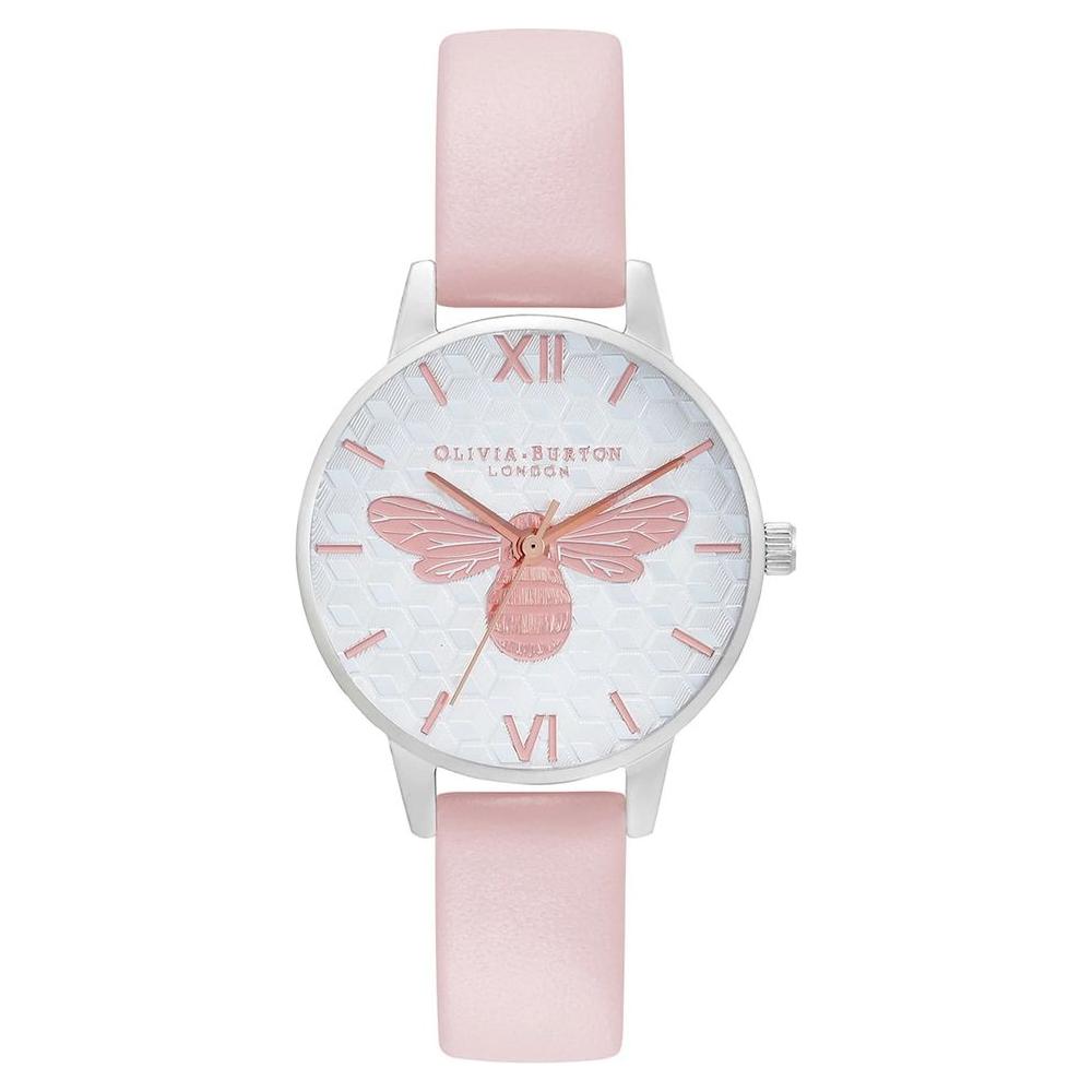Olivia Burton Multicolor Synthetic Leather Watch Olivia Burton Light Gray