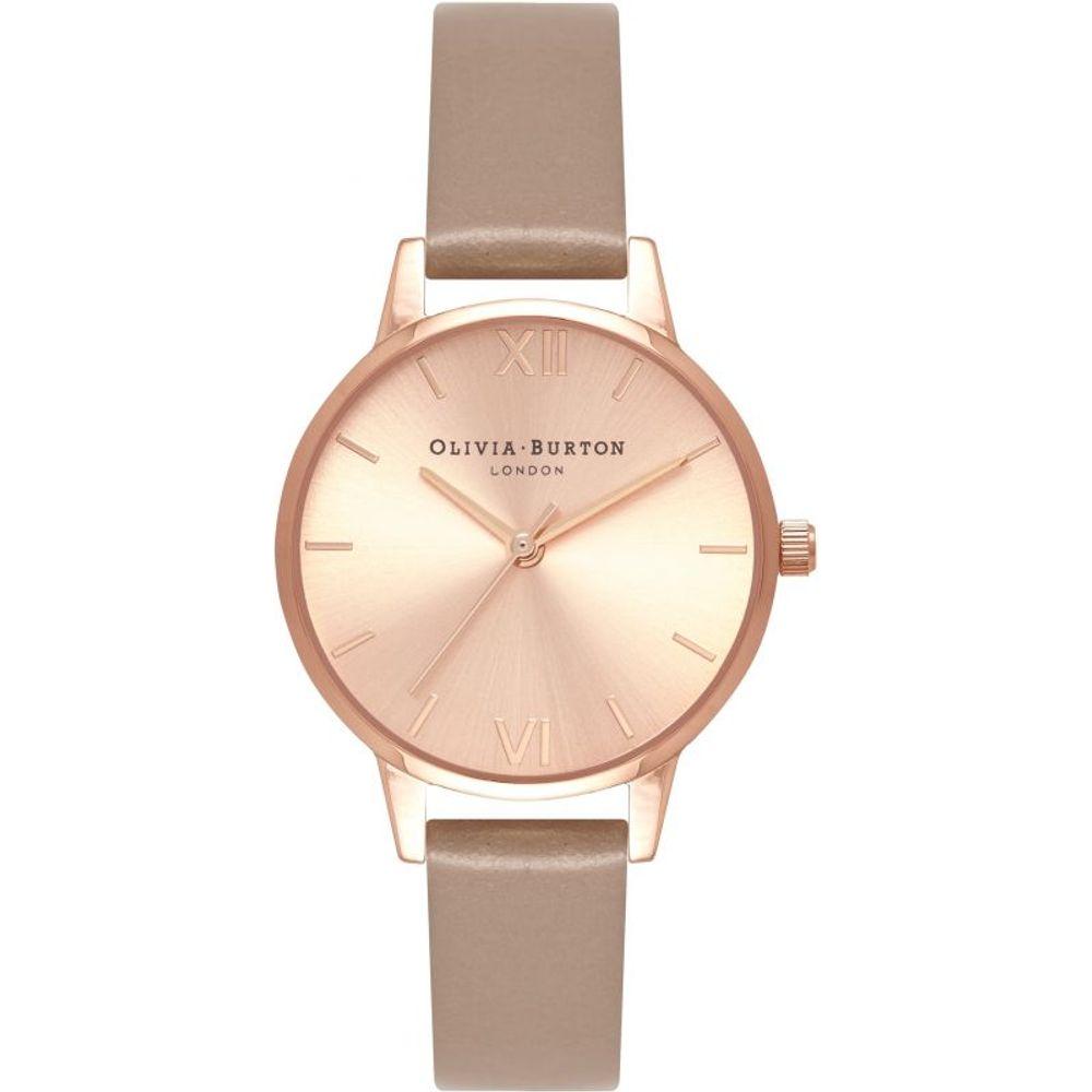 Olivia Burton Brown Artificial Leather Watch Olivia Burton Tan