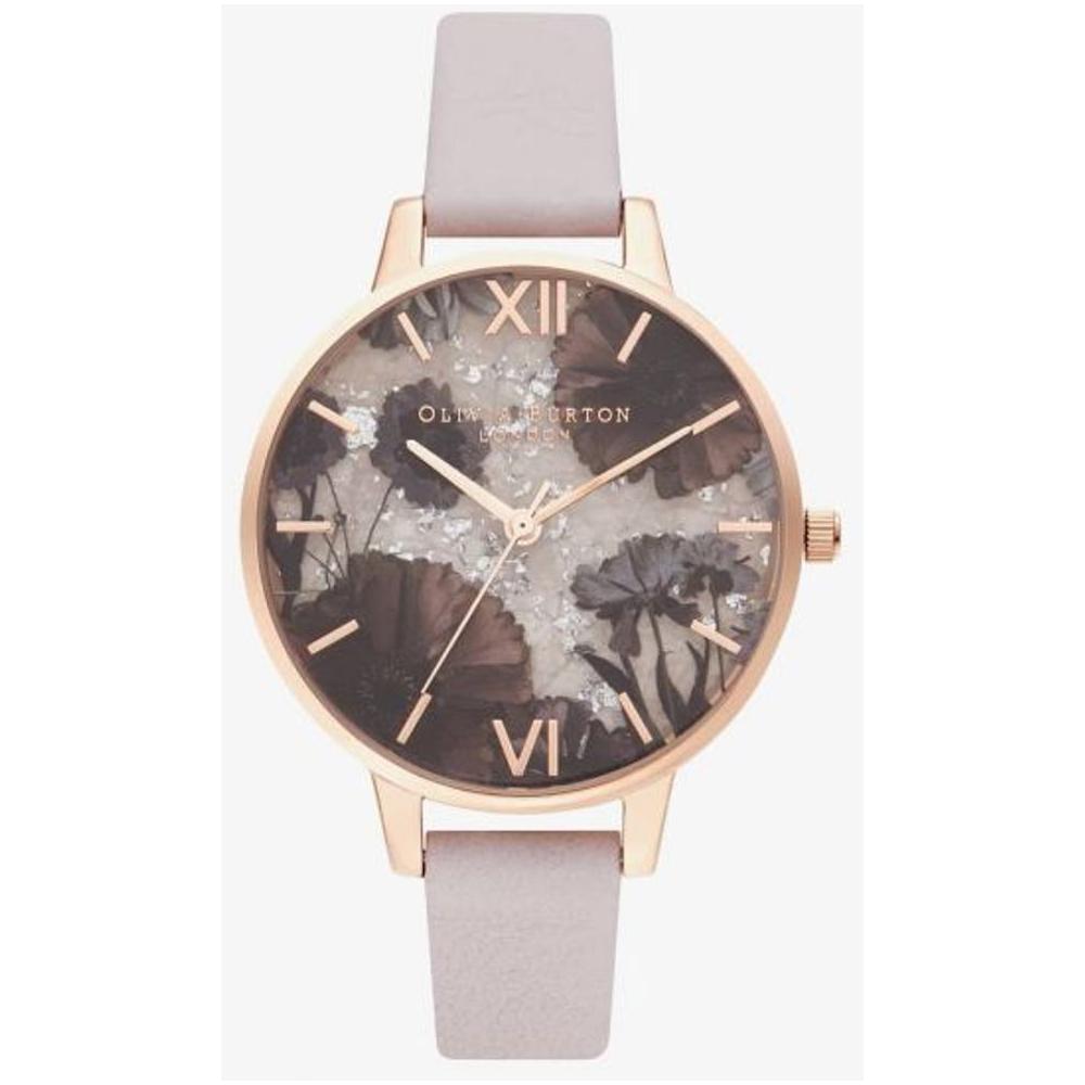 Olivia Burton Multicolor Leather Leather Watch Olivia Burton Dim Gray