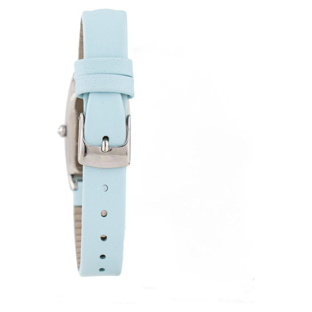 Chronotech Blue Leather Dress Watch