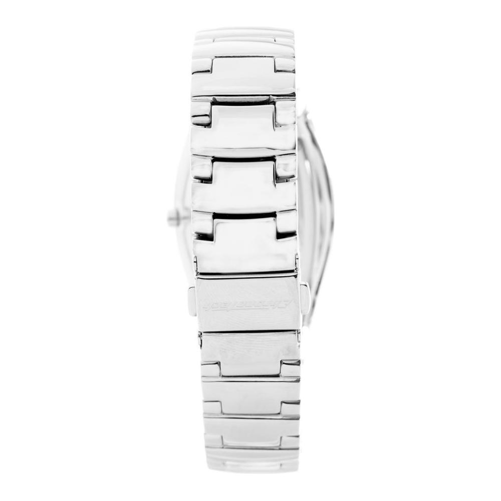 Chronotech Silver Stainless Steel Dress Watch