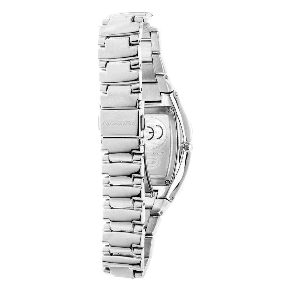Chronotech Silver Stainless Steel Dress Watch