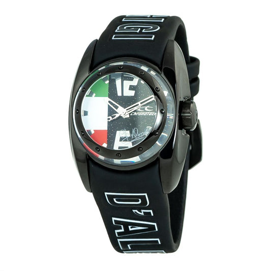 Chronotech Black Rubber Sport Watch