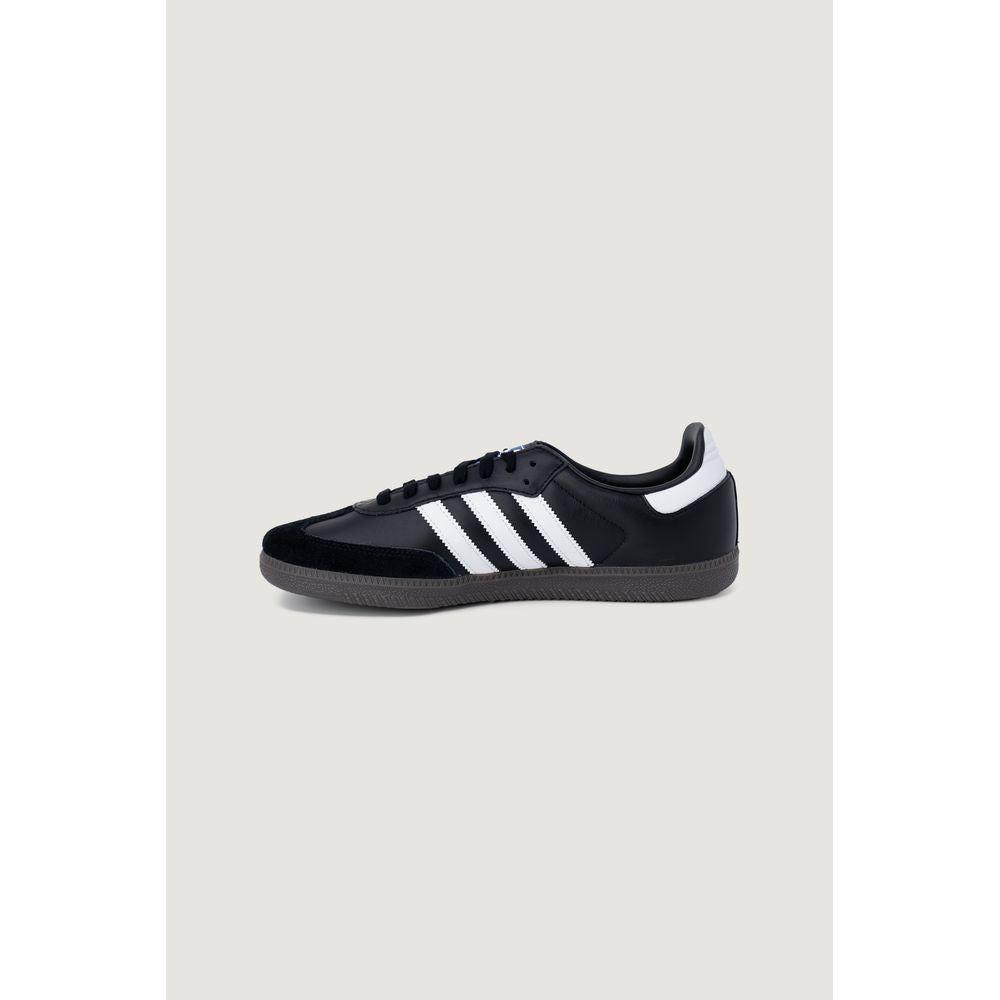 Adidas Black Leather Sneaker Adidas Lavender