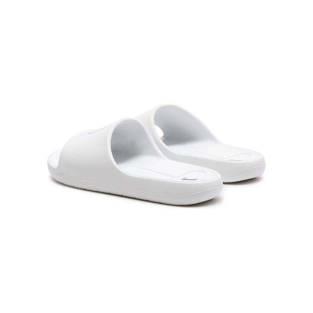Armani Exchange White Polyethylene Sandal Armani Exchange Light Gray