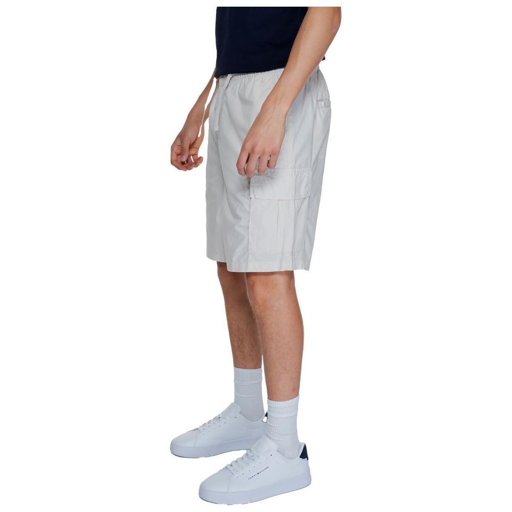 Jack Jones Beige Cotton Short Jack Jones Gray