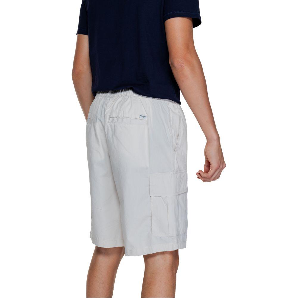 Jack Jones Beige Cotton Short Jack Jones Gray