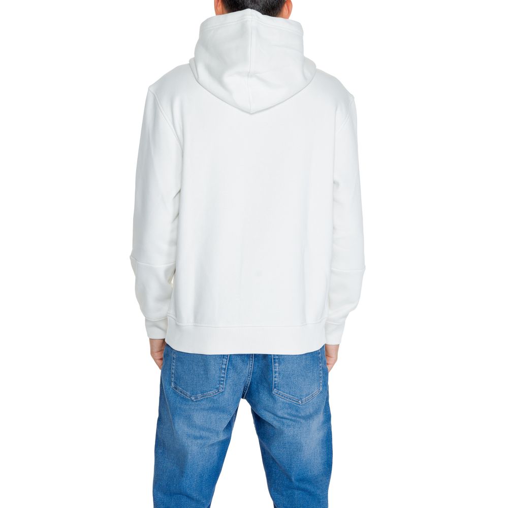 Calvin Klein Jeans Cream Cotton Hoody