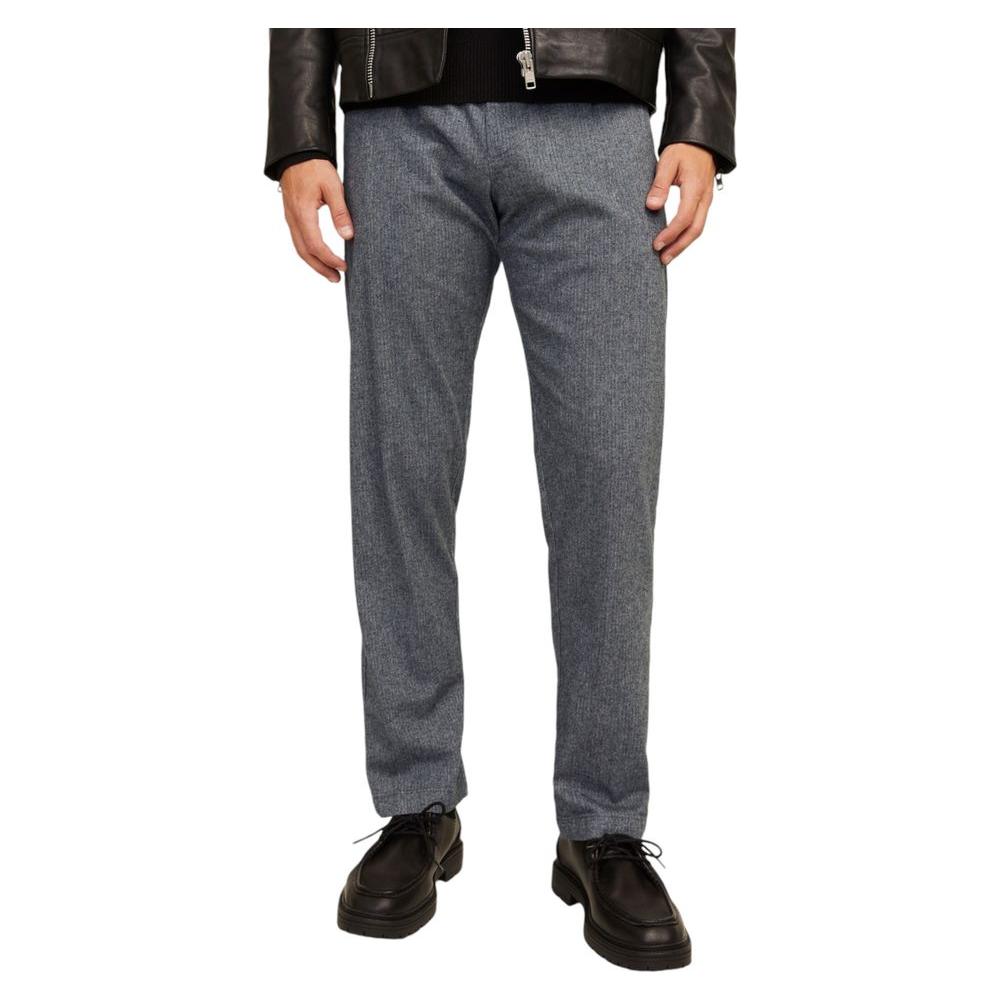 Jack Jones Gray Cotton Jeans & Pant Jack Jones Dark Slate Gray
