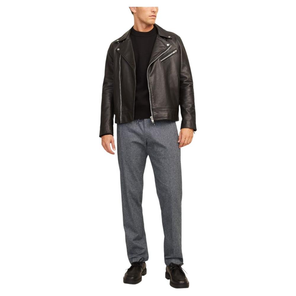 Jack Jones Gray Cotton Jeans & Pant Jack Jones Dark Slate Gray