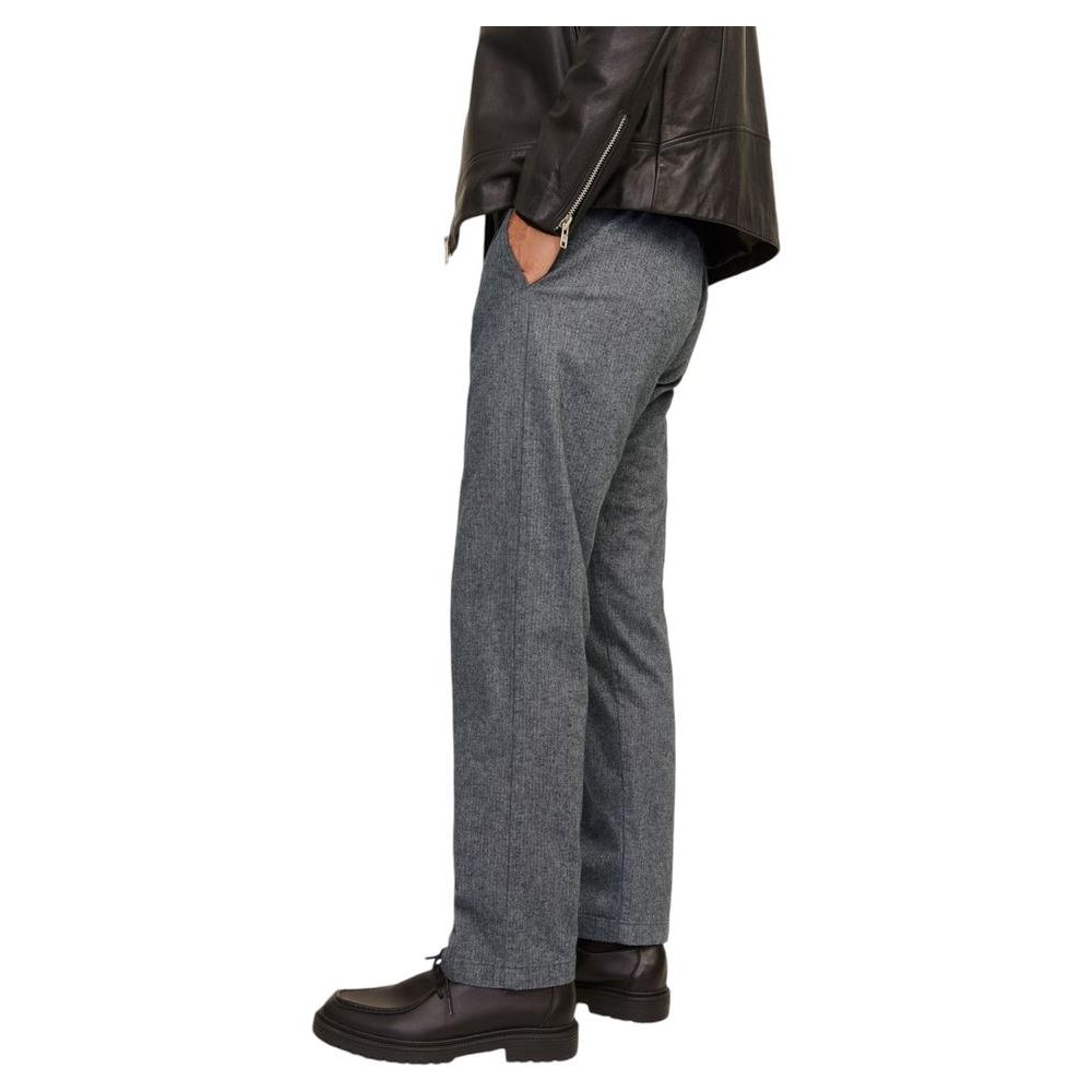 Jack Jones Gray Cotton Jeans & Pant Jack Jones Dark Slate Gray