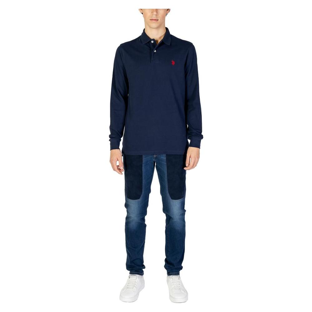 U.S. POLO ASSN. Blue Cotton T-Shirt U.S. POLO ASSN. Dark Slate Gray