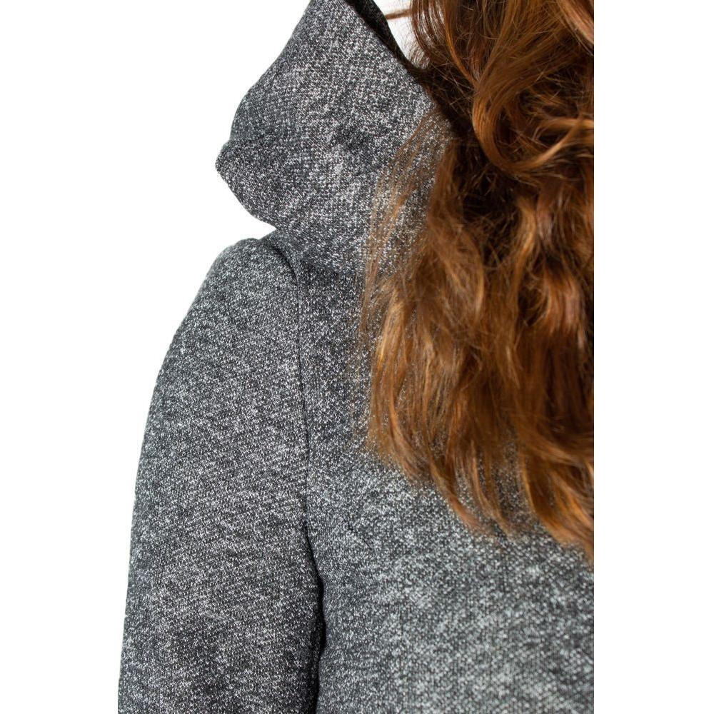 Only Gray Polyester Coat ON-2176700138-IT42|M