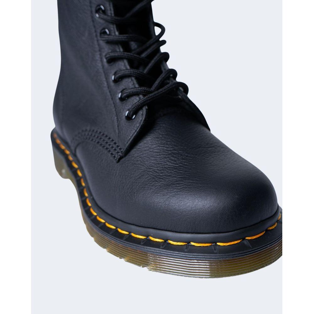 Dr. Martens Black Leather Boot Dr. Martens Lavender