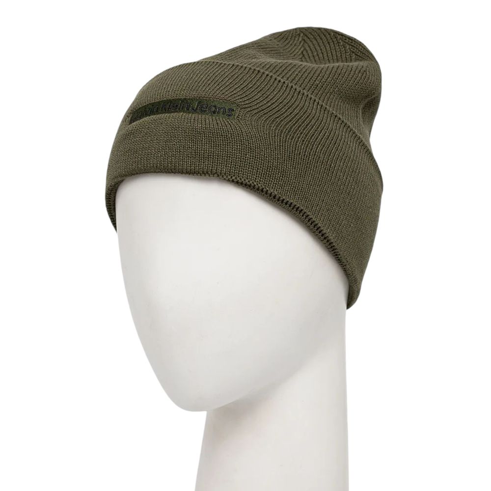 Calvin Klein Jeans Green Cotton Caps Baseball Hat