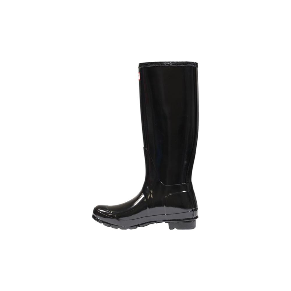 Hunter Black Recycled Polyester Boot Hunter Black