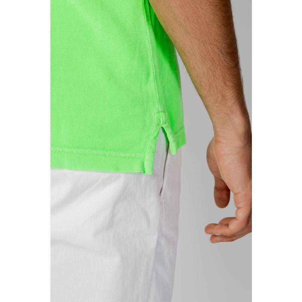 U.S. POLO ASSN. Green Cotton Polo Shirt U.S. POLO ASSN. Gray