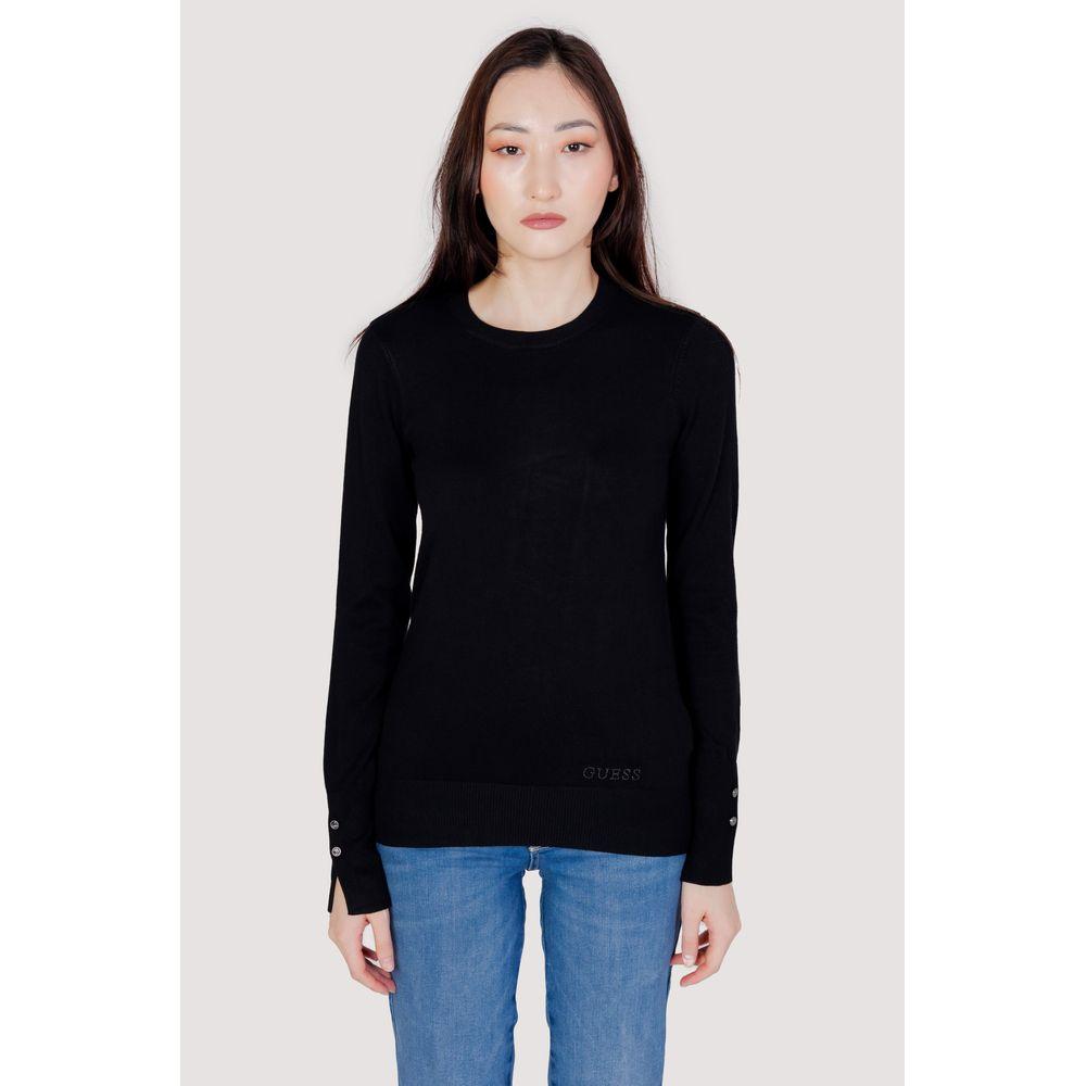 Guess Black Cotton Tops & T-Shirt Guess Light Gray