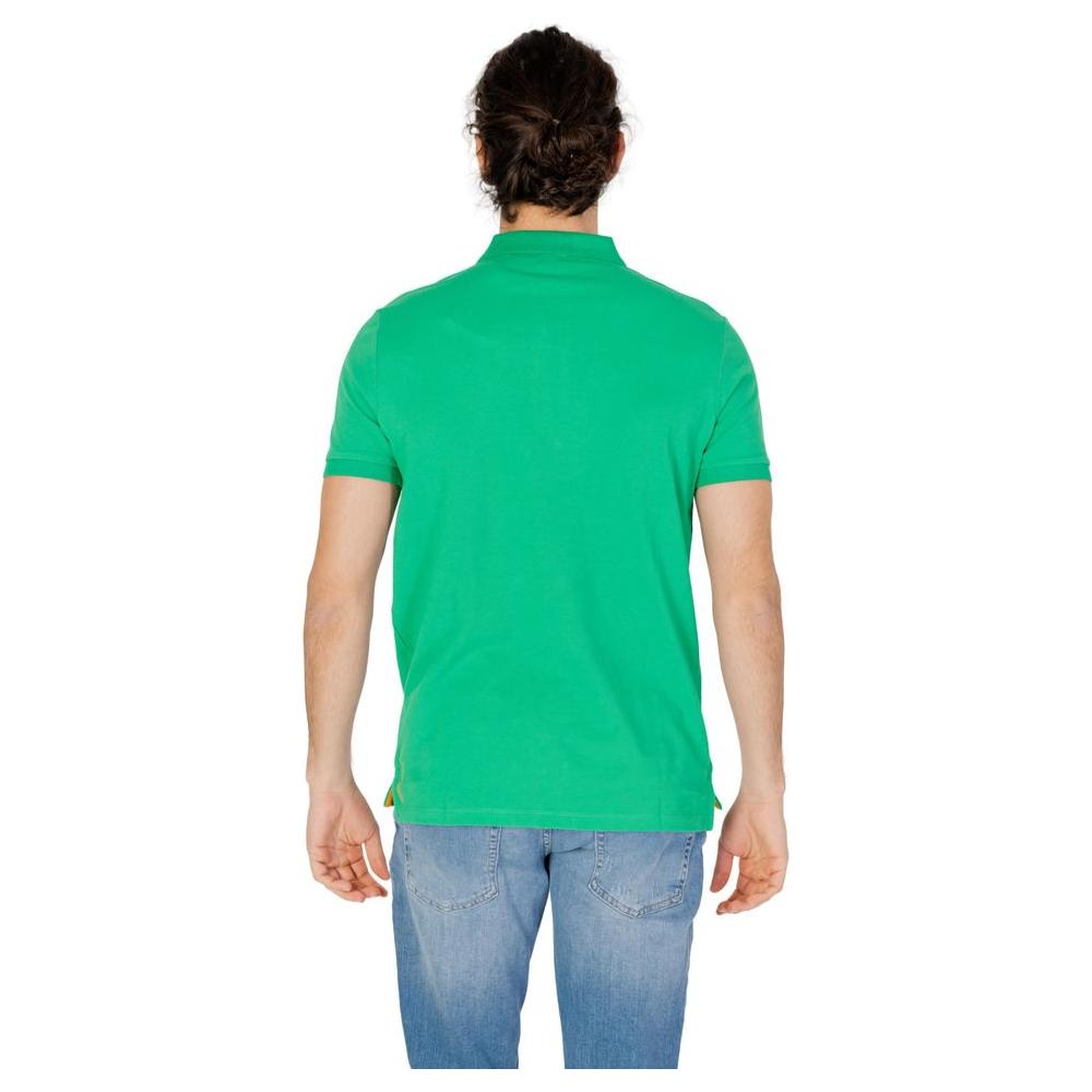 U.S. POLO ASSN. Green Cotton Polo Shirt U.S. POLO ASSN. Light Sea Green